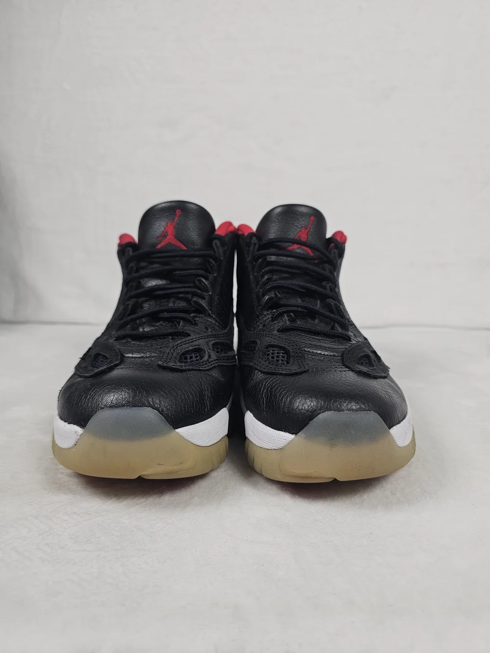 Air Jordan 11 Retro Low IE Black True Red Bred 919712-023 Men's Size 9